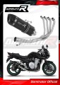 teljes kipufogórendszer DOMINATOR Full System HP1 FEKETE dobbal a Suzuki GSF 650 BANDIT N / S 2007 - 2016 motorkerékpárhoz