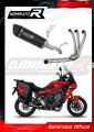 teljes kipufogórendszer DOMINATOR Full System HP6 FEKETE dobbal a Yamaha Tracer 9 / GT 2021 - 2023 motorkerékpárhoz