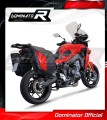 komplett kipufogórendszer DOMINATOR Full System HP8 FEKETE dobbal, amely illeszkedik a Yamaha Tracer 9 / GT 2021 - 2023 motorkerékpárhoz 4