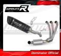 teljes kipufogórendszer DOMINATOR Full System HP6 FEKETE EX hangtompítóval, amely illeszkedik a Yamaha Tracer 9 / GT 2021 - 2023 2 motorkerékpárhoz