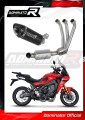 teljes kipufogórendszer DOMINATOR Full System HP8 FEKETE EX dobbal a Yamaha Tracer 9 / GT 2021 - 2023 motorkerékpárhoz