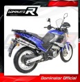 wydech tłumik DOMINATOR Okrągły pasujący do motocykla Aprilia Pegaso 650 1997 - 2000 3