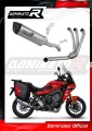 complete exhaust system with muffler DOMINATOR Full System titanium HP6 fits the motorcycle Yamaha Tracer 9 / GT 2021   2023