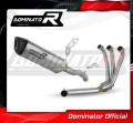 complete exhaust system with muffler DOMINATOR Full System titanium HP6 fits the motorcycle Yamaha Tracer 9 / GT 2021   2023 2