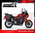 complete exhaust system with muffler DOMINATOR Full System titanium HP6 fits the motorcycle Yamaha Tracer 9 / GT 2021   2023 5