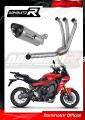 complete exhaust system with muffler DOMINATOR Full System titanium HP8 fits the motorcycle Yamaha Tracer 9 / GT 2021   2023