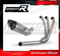 complete exhaust system with muffler DOMINATOR Full System titanium HP8 fits the motorcycle Yamaha Tracer 9 / GT 2021   2023 2