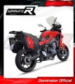 complete exhaust system with muffler DOMINATOR Full System titanium HP8 fits the motorcycle Yamaha Tracer 9 / GT 2021   2023 4