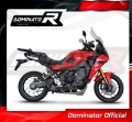 complete exhaust system with muffler DOMINATOR Full System titanium HP8 fits the motorcycle Yamaha Tracer 9 / GT 2021   2023 5