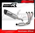 complete exhaust system with muffler DOMINATOR Full System titanium HP6 EX fits the motorcycle Yamaha Tracer 9 / GT 2021   2023 2