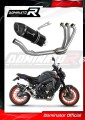 Yamaha MT 09 2021 - 2022 Teljes rendszer Kipufogó leömlő HP5 FEKETE dob + dB killer medium