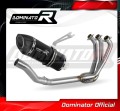 Yamaha MT 09 2021 - 2022 Teljes rendszer Kipufogó leömlő HP5 FEKETE dob + dB killer medium