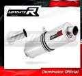exhaust muffler DOMINATOR oval fits the motorcycle BMW F800S 2006   2012