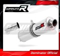 exhaust muffler DOMINATOR ROUND fits the motorcycle BMW F800S 2006   2012