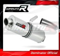exhaust muffler DOMINATOR oval fits the motorcycle Kawasaki VERSYS 1000 2019   2024