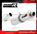 exhaust muffler DOMINATOR ROUND fits the motorcycle BMW F800GS 2008   2017