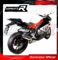 exhaust muffler DOMINATOR GP1 fits the motorcycle BMW S1000RR 2017   2018 3