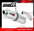 exhaust muffler DOMINATOR oval fits the motorcycle BMW S1000RR 2015   2016 2