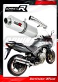 DOMINATOR Ovális kipufogódob Honda CBF 600 2008 - 2013 motorkerékpárhoz