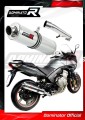 exhaust muffler DOMINATOR ROUND fits the motorcycle Honda CBF 600 2008   2013