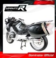 exhaust muffler DOMINATOR oval fits the motorcycle BMW R1200RT 2004   2009 4
