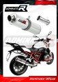 exhaust muffler DOMINATOR ROUND fits the motorcycle BMW R1200R 2015   2018