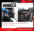 exhaust manifold header DOMINATOR  fits the motorcycle Yamaha Tenere 700 2021   2024 3