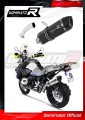 exhaust muffler DOMINATOR HP1 BLACK fits the motorcycle BMW R1200GS Adventure 2010   2012