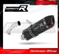 DOMINATOR HP1 FEKETE kipufogó dob BMW R1200GS Adventure 2010 - 2012 motorkerékpárhoz 2
