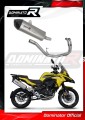 komplett DOMINATOR kipufogórendszer Titán HP7 dobbal, amely illeszkedik a Benelli TRK 502 X 2022 - 2023 motorkerékpárhoz