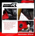 Yamaha Tracer 9 / GT 2021 - 2024 Full system Kipufogócsonk Kipufogódob HP8 BLACK EX + dB killer medium