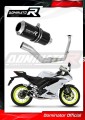teljes kipufogórendszer DOMINATOR Full System GP FEKETE dobbal, amely illeszkedik a Yamaha YZF R125 2021 - 2023 motorkerékpárhoz