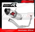 complete exhaust system with muffler DOMINATOR Full System HP3 fits the motorcycle Yamaha MT 125 2021   2024 2