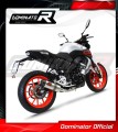 complete exhaust system with muffler DOMINATOR Full System HP3 fits the motorcycle Yamaha MT 125 2021   2024 3