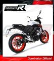 teljes DOMINATOR kipufogórendszer GP FEKETE dobbal a Yamaha MT 125 2021 - 2024 motorkerékpárhoz 3