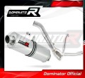 exhaust muffler DOMINATOR oval fits the motorcycle Suzuki DL 650 V Strom / XT 2012   2016 2