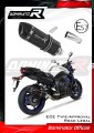 DOMINATOR homológ HP1 FEKETE kipufogó dob FZ 8 N / FZ8 S FAZER motorkerékpárhoz 2010 - 2016 6