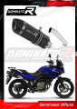 DOMINATOR HP1 FEKETE kipufogódob Suzuki DL 650 V-Strom 2004 - 2006 motorkerékpárhoz 3