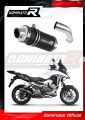 DOMINATOR GP1 FEKETE kipufogó dob a Honda VFR 800 X Crossrunner 2015 - 2021 motorkerékpárhoz 5