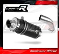 exhaust muffler DOMINATOR GP1 BLACK fits the motorcycle Honda VFR 800 X Crossrunner 2015   2021 6