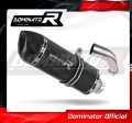 exhaust muffler DOMINATOR HP1 BLACK fits the motorcycle Honda VFR 800 X Crossrunner 2015   2021 6