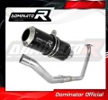 complete exhaust system with muffler DOMINATOR Full System GP BLACK fits the motorcycle Yamaha MT 125 2020  4