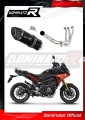 complete exhaust system with muffler DOMINATOR Full System HP5 BLACK fits the motorcycle Yamaha MT 09 TRACER 900 2015   2020 4