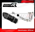 teljes kipufogórendszer DOMINATOR Full System HP5 FEKETE dobbal, amely illeszkedik a Yamaha MT 09 TRACER 900 2015 - 2020 motorkerékpárhoz 5