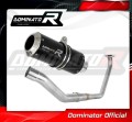 komplett kipufogórendszer DOMINATOR Full System GP FEKETE dobbal a Yamaha YZF R125 2019 - 2020 motorkerékpárhoz 4