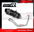komplett kipufogórendszer DOMINATOR Full System HP3 FEKETE dobbal, amely illeszkedik a Yamaha YZF R125 2019 - 2020 motorkerékpárhoz 4