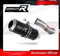 exhaust muffler DOMINATOR GP BLACK fits the motorcycle Suzuki SFV 650 GLADIUS 2009   2015 4