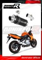 exhaust muffler DOMINATOR GP1 BLACK fits the motorcycle Kawasaki ER   6 N / F 650 2006   2008 3