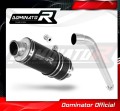 DOMINATOR GP1 FEKETE kipufogó dob, amely illeszkedik a Honda XL 125 V VARADERO 2007 - 2012 motorkerékpárhoz 4