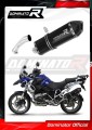 DOMINATOR HP7 FEKETE kipufogó dob, amely illeszkedik a BMW R1200GS 2008 - 2009 motorkerékpárhoz 3